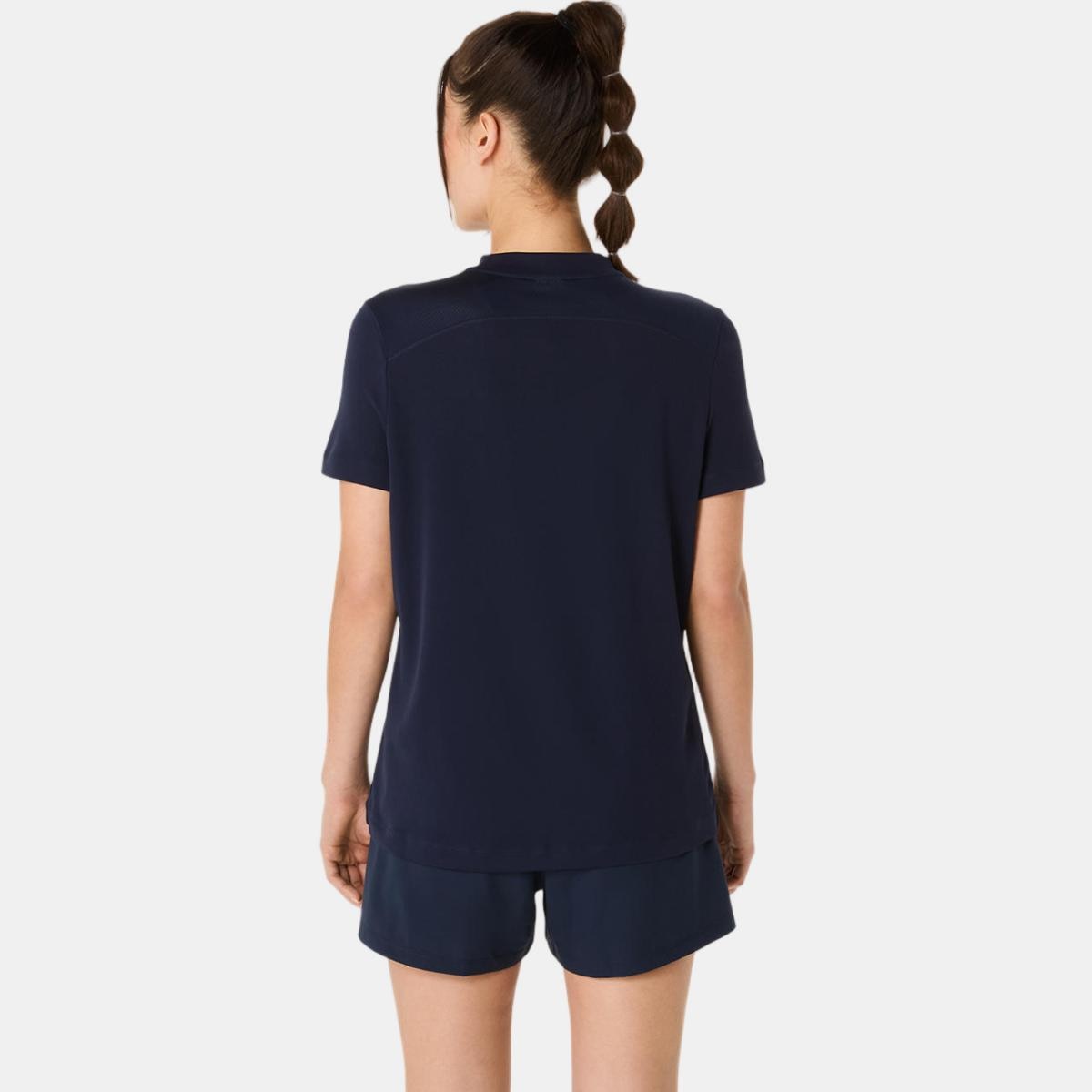 T-shirt de Ténis de Mulher Court SS Top Azul-noite-2