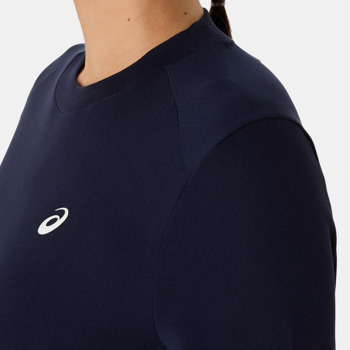 T-shirt de Ténis de Mulher Court SS Top Azul-noite-5
