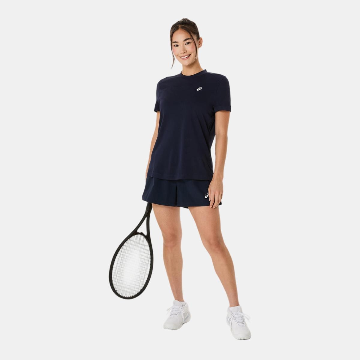 T-shirt de Ténis de Mulher Court SS Top Azul-noite-10