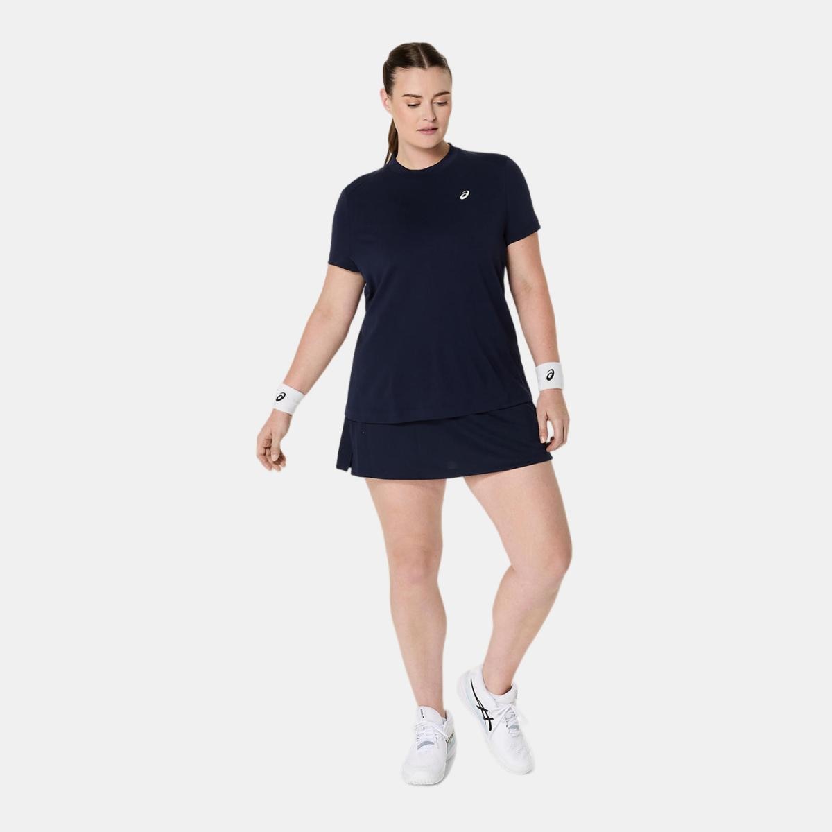 T-shirt de Ténis de Mulher Court SS Top Azul-noite-11