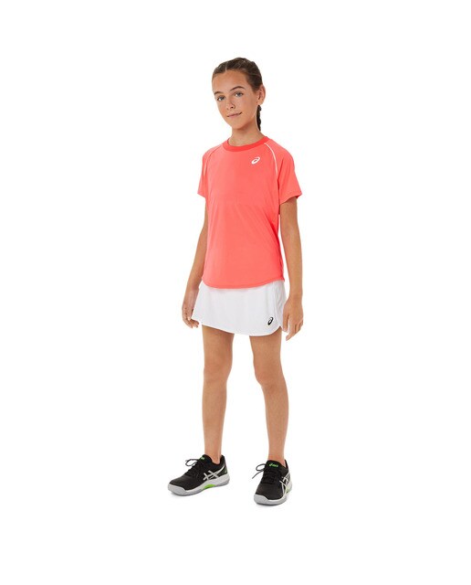 T-shirt de Menina Tennis SS Rosa-5