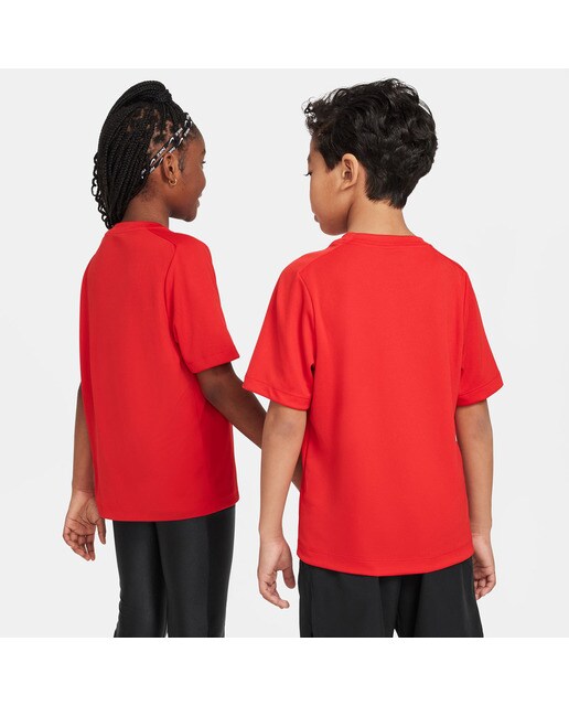 T-shirt de Ténis de Menino Dri-Fit Vermelho-2