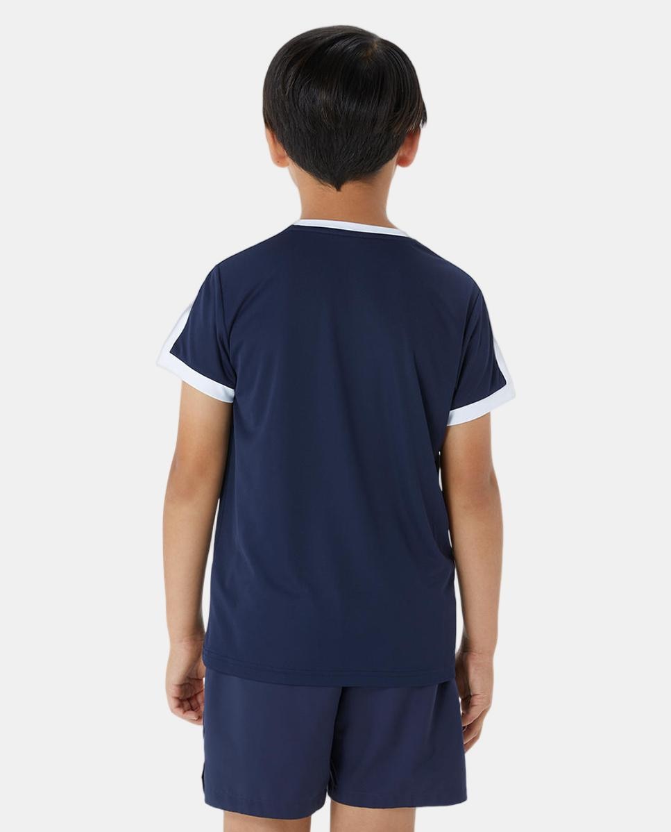 T-shirt de Criança Boys Tennis SS Top Azul-marinho-2