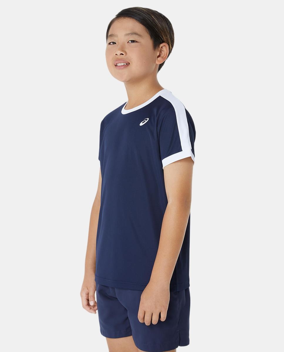 T-shirt de Criança Boys Tennis SS Top Azul-marinho-4