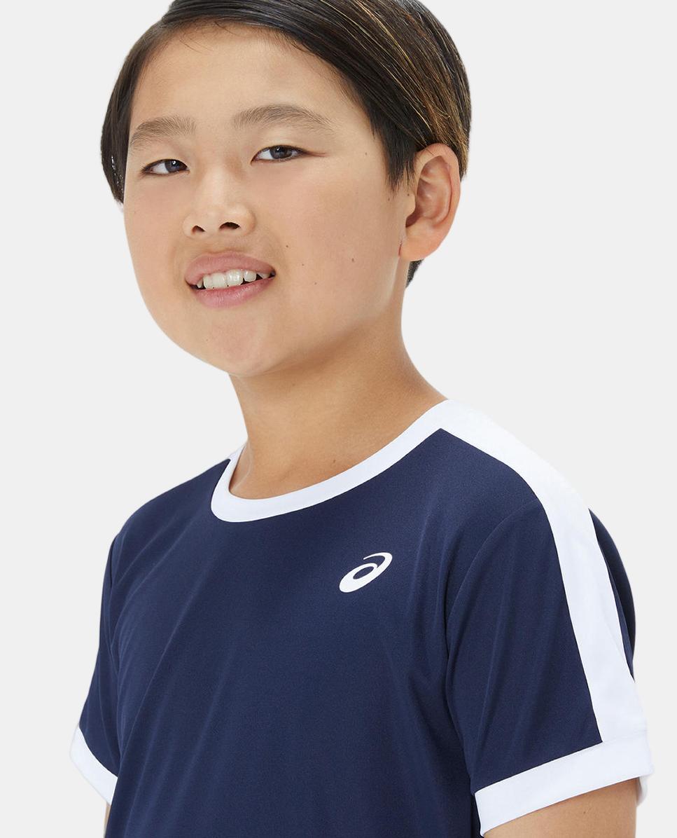 T-shirt de Criança Boys Tennis SS Top Azul-marinho-5