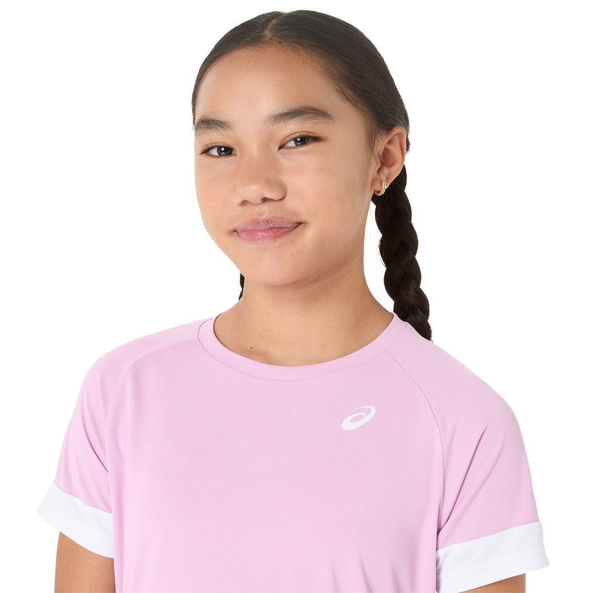 T-shirt de Criança Girls Tennis SS Top Rosa-4