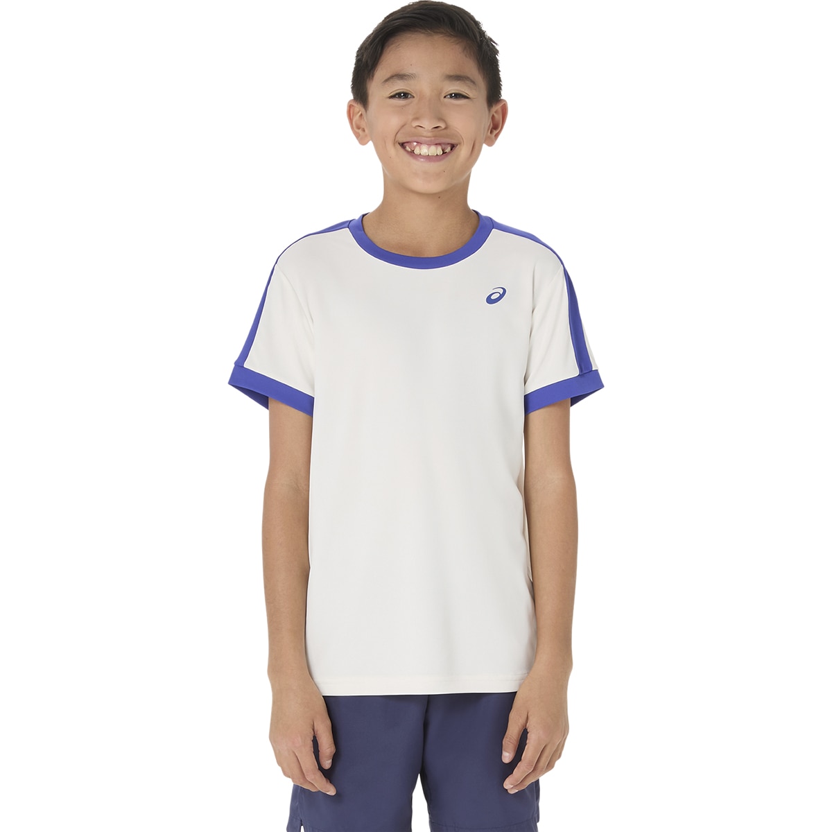 T-shirts de Ténis de Criança Boys Tennis SS Top Branco / Azul-1