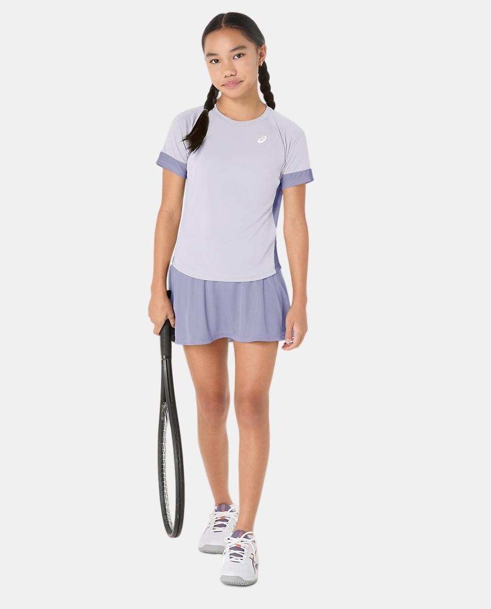 T-shirt de Criança Girls Tennis Ss Top Lilás-6