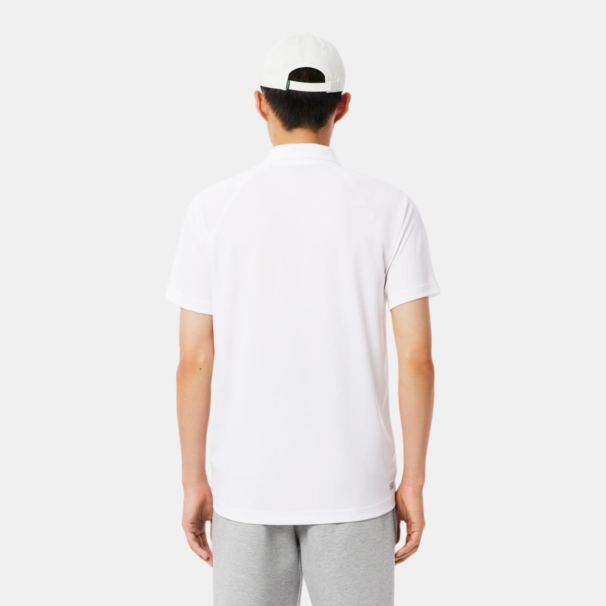 Polo de Homem Sport Branco-3