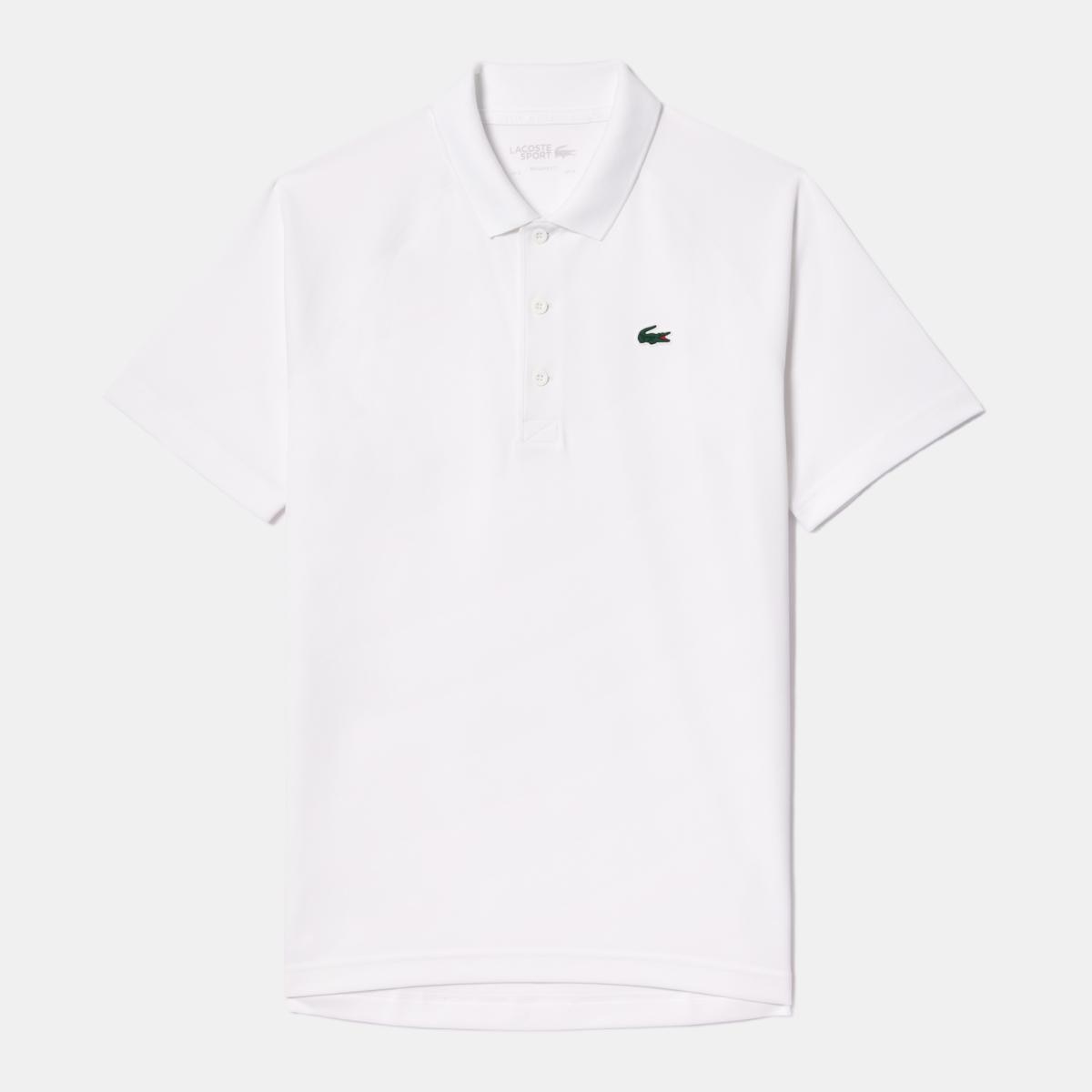 Polo de Homem Sport Branco-4