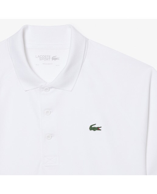 Polo de Homem Sport Branco-7