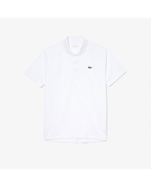 Polo de Homem Sport Branco-8