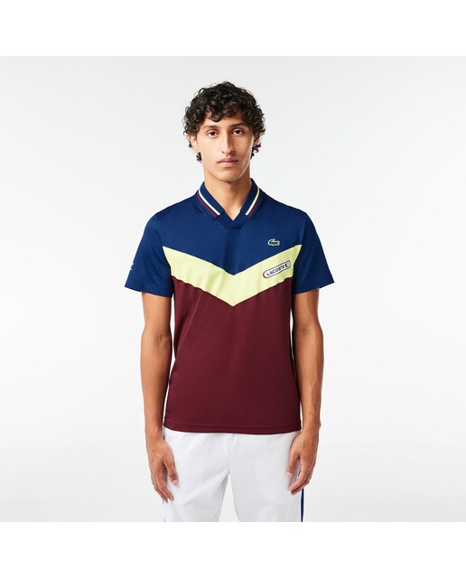 Polo de Homem Daniil Medvedev Azul-marinho / Vermelho-1