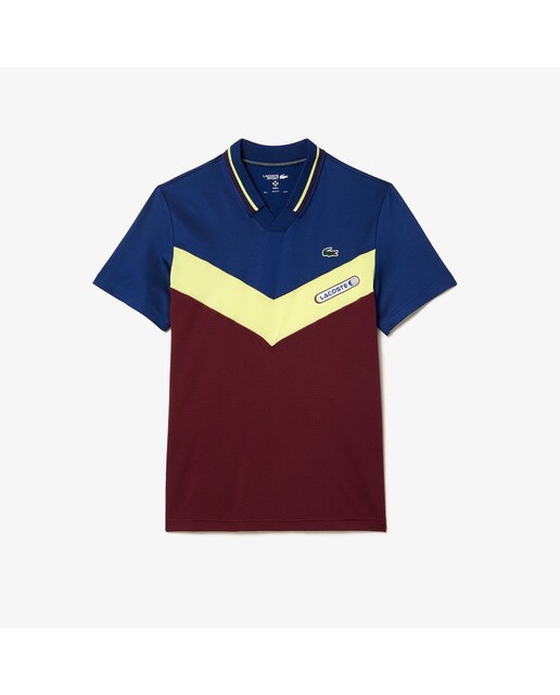 Polo de Homem Daniil Medvedev Azul-marinho / Vermelho-6