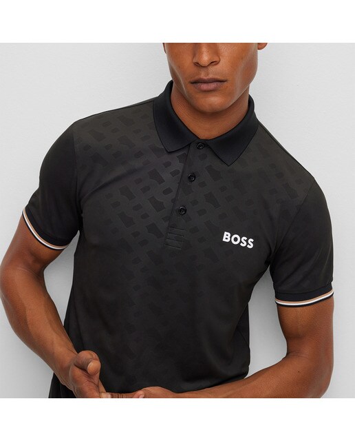 Polo de Homem Patteo MB Preto-3