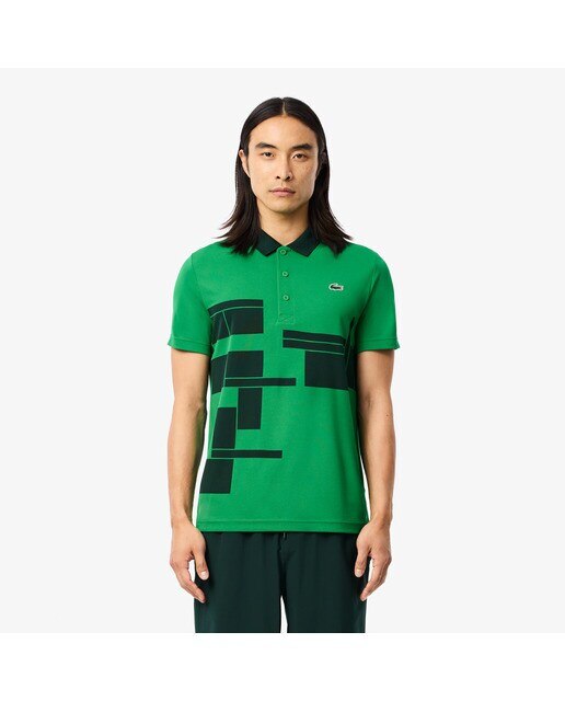 Polo de Ténis de Homem Fan Tennis x Novak Djokovic Verde-1