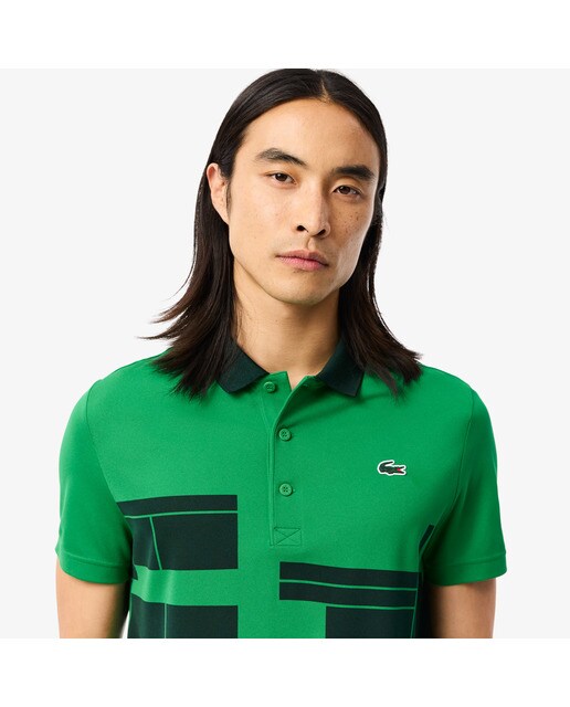 Polo de Ténis de Homem Fan Tennis x Novak Djokovic Verde-2