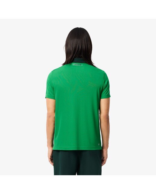 Polo de Ténis de Homem Fan Tennis x Novak Djokovic Verde-3