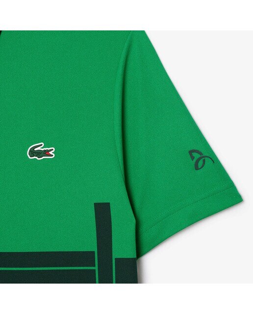 Polo de Ténis de Homem Fan Tennis x Novak Djokovic Verde-7