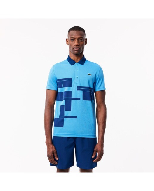 Polo de Ténis de Homem Fan Tennis x Novak Djokovic Azul-1