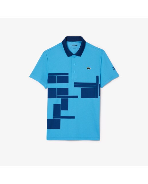 Polo de Ténis de Homem Fan Tennis x Novak Djokovic Azul-4