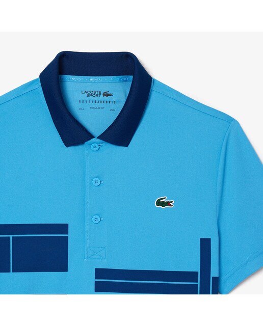 Polo de Ténis de Homem Fan Tennis x Novak Djokovic Azul-5