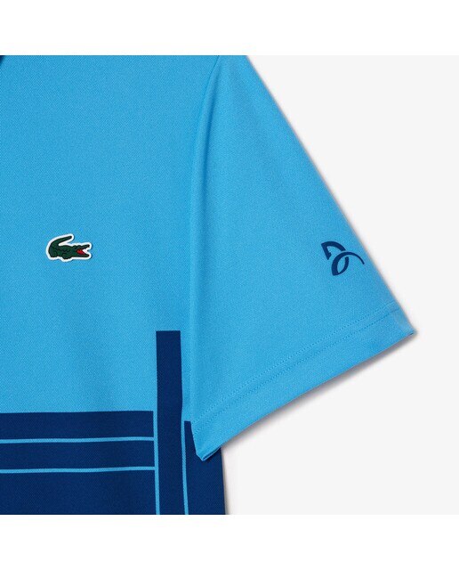 Polo de Ténis de Homem Fan Tennis x Novak Djokovic Azul-6