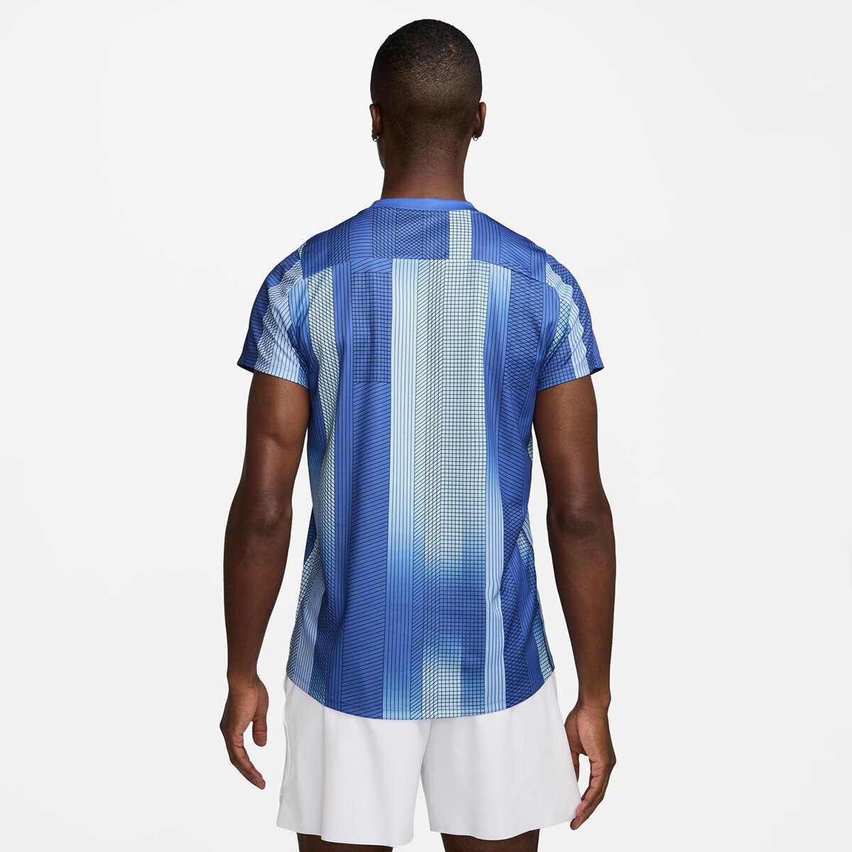 Polo de Homem CT DF Victory Top Print Azul / Branco-2
