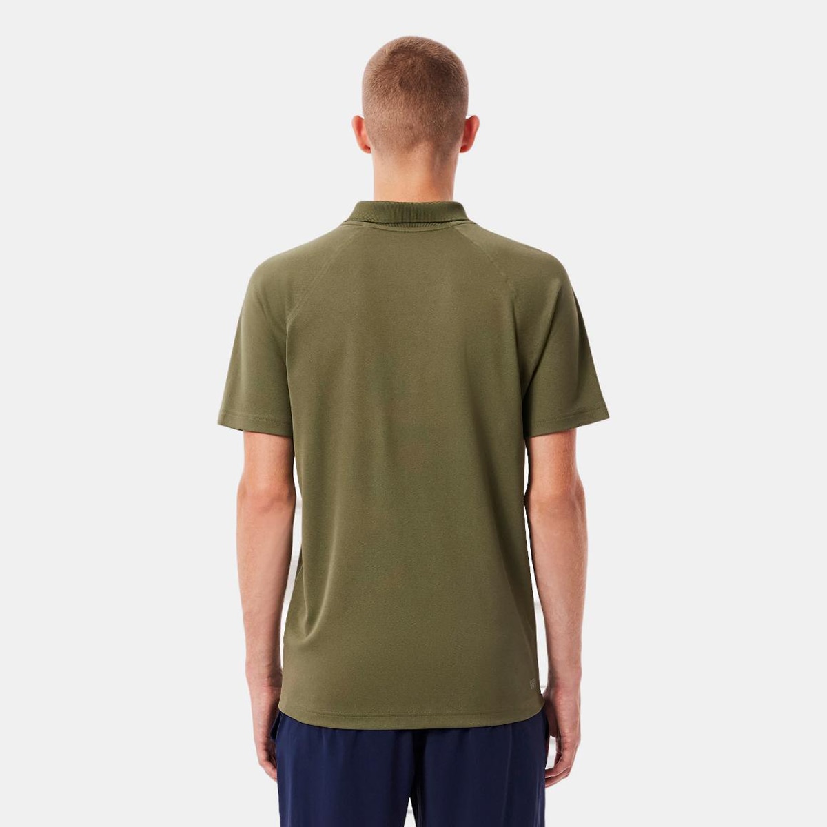 Polo de Ténis ultra Seco Verde Azeitona-3