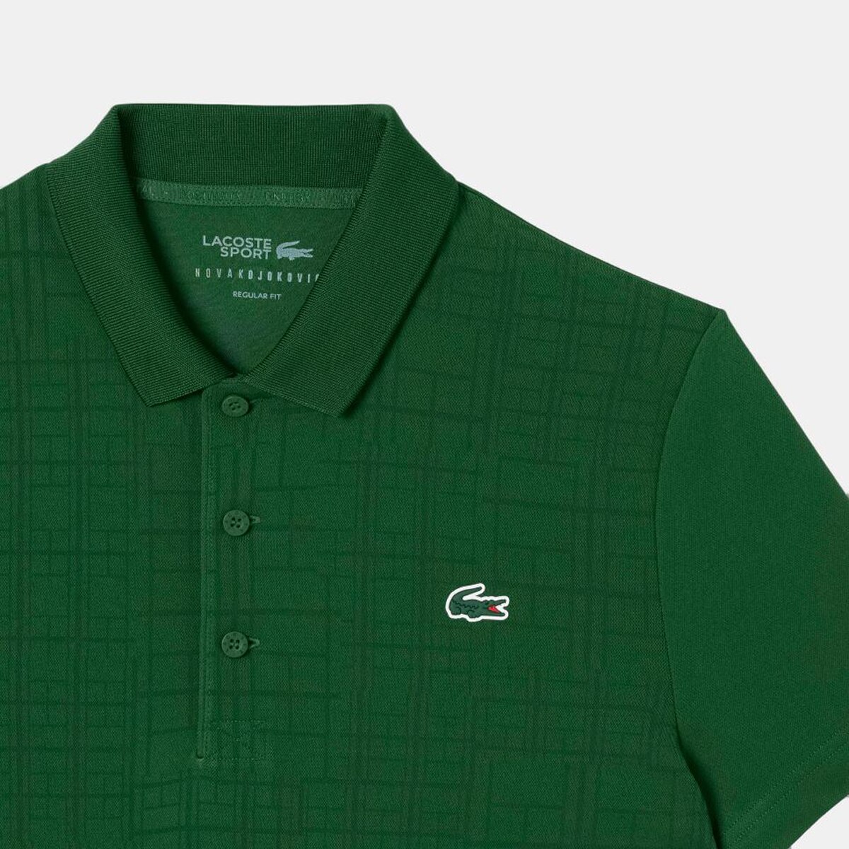 Polo de Fã Ultra Seco Sport x Novak Djokovic Verde-4