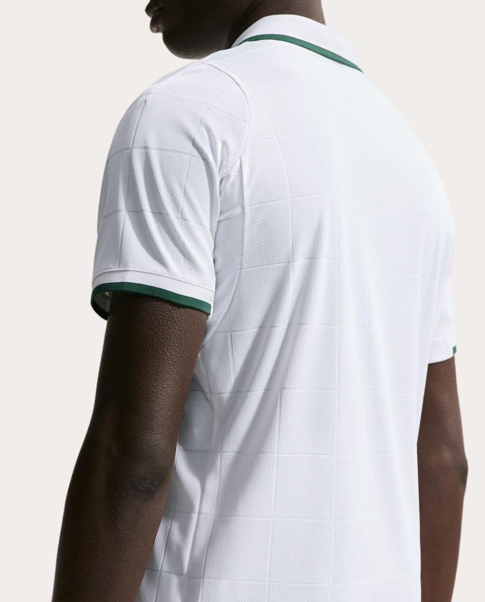 Polo de Homem Slam Branco-4