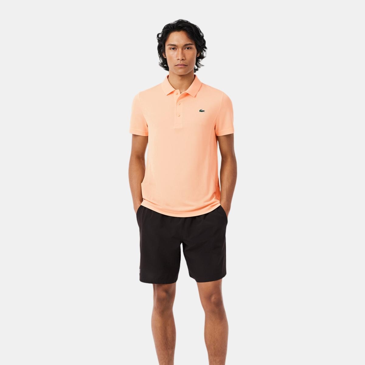 Polo de Ténis de Homem Laranja-7