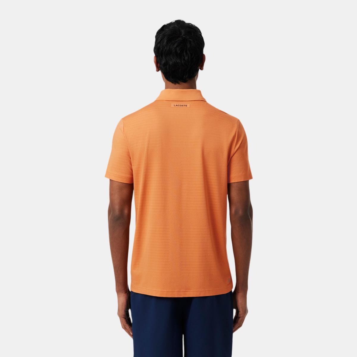 Polo de Ténis de Homem Laranja-2