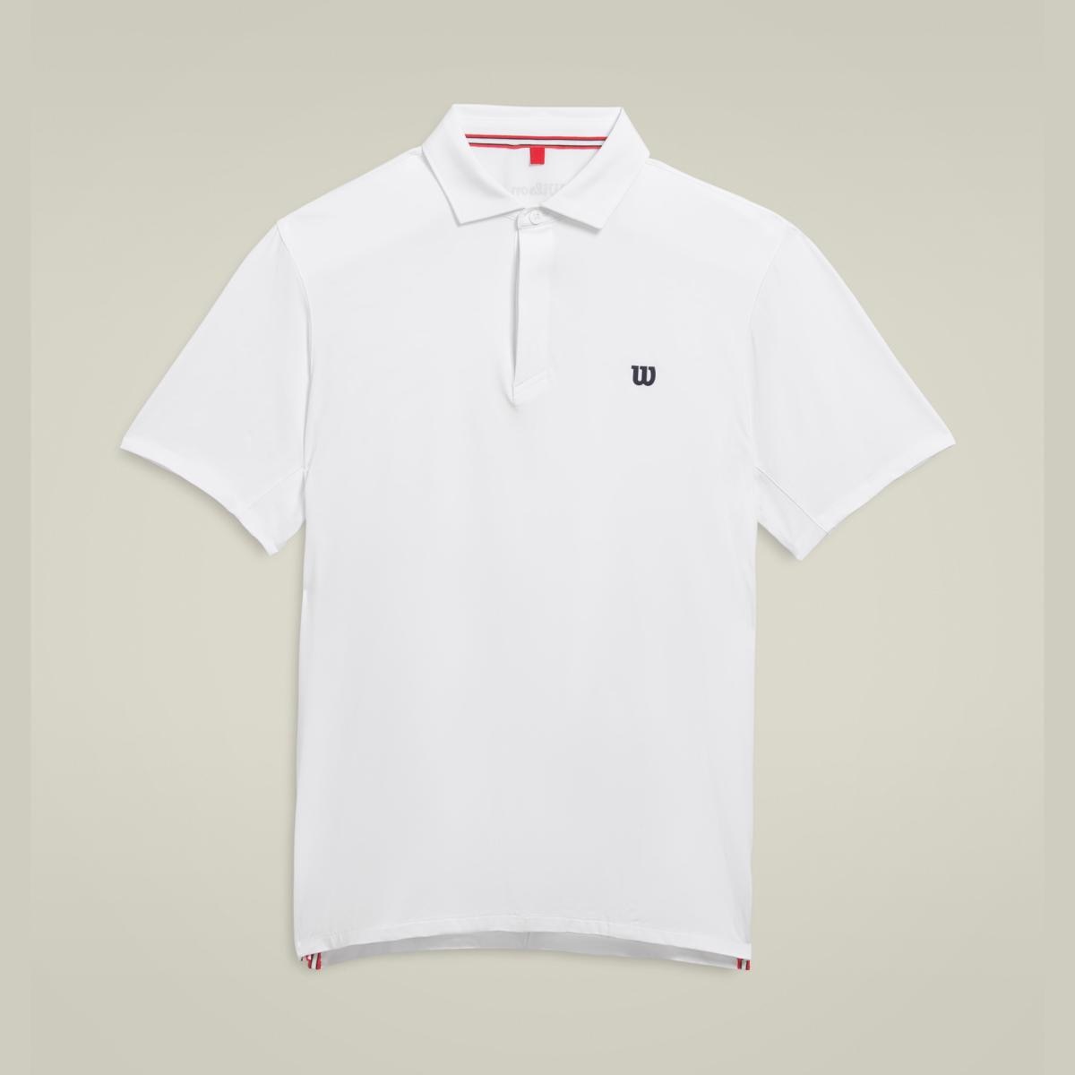 Polo de Ténis de Homem League Branco-4