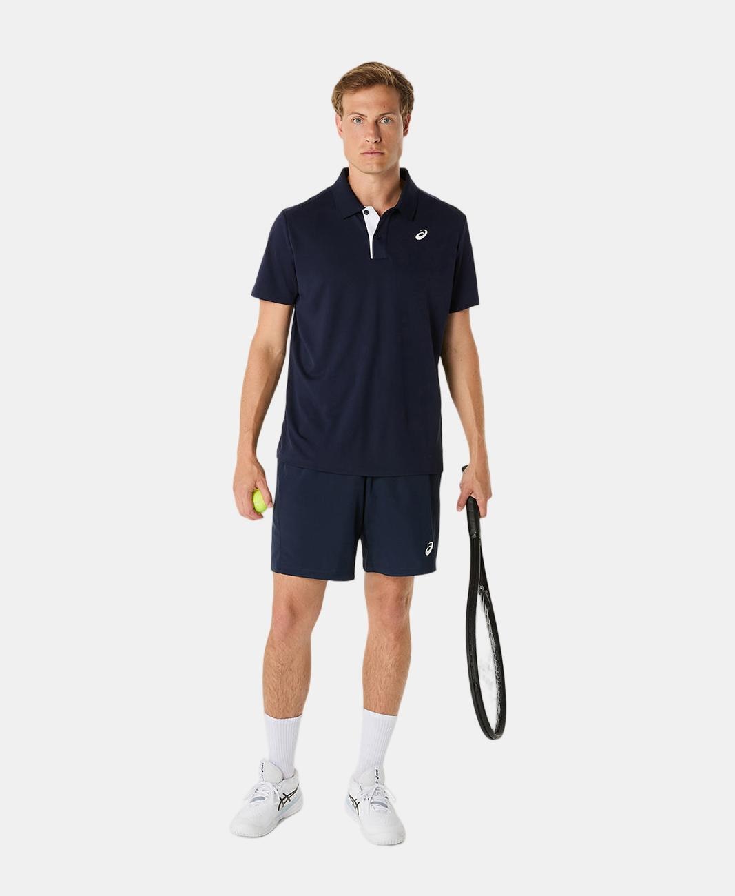 Polo de Homem Court Polo Azul-marinho-7