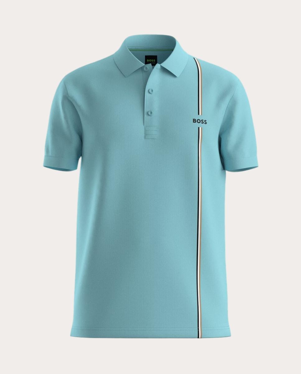 Imagen 1 de Polo manga corta de tenis de hombre tejido técnico Boss - Azul Cielo Azul Cielo