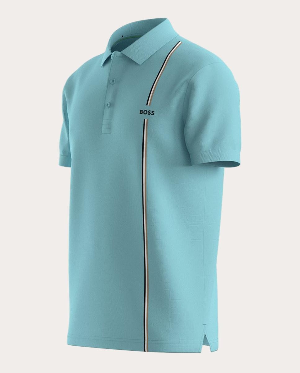 Imagen 3 de Polo manga corta de tenis de hombre tejido técnico Boss - Azul Cielo Azul Cielo