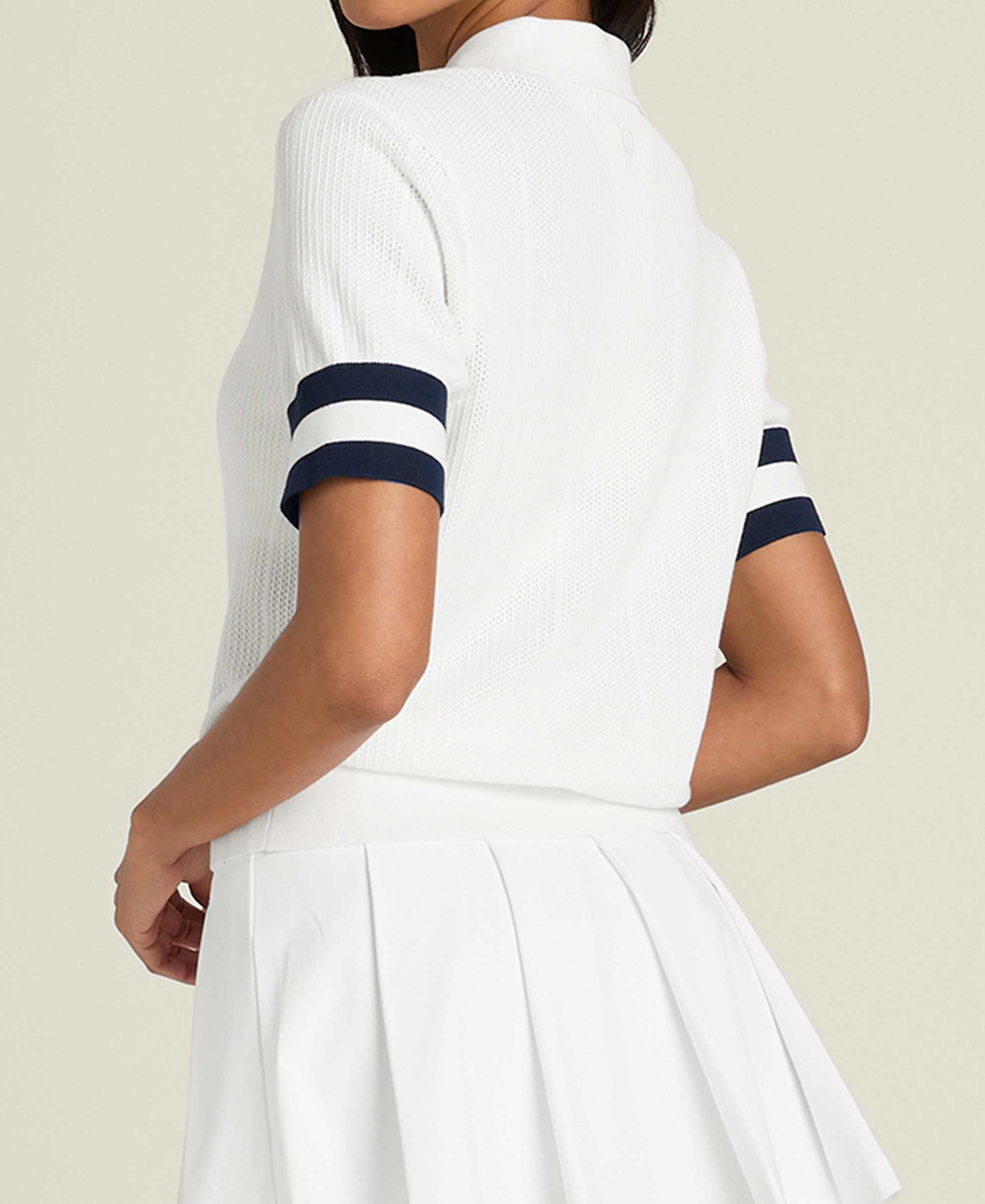 Polo de ténis de Mulher Essex Branco-2