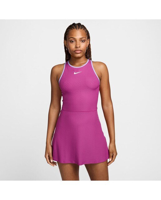 Vestido de Mulher NikeCourt Slam Fúcsia-1
