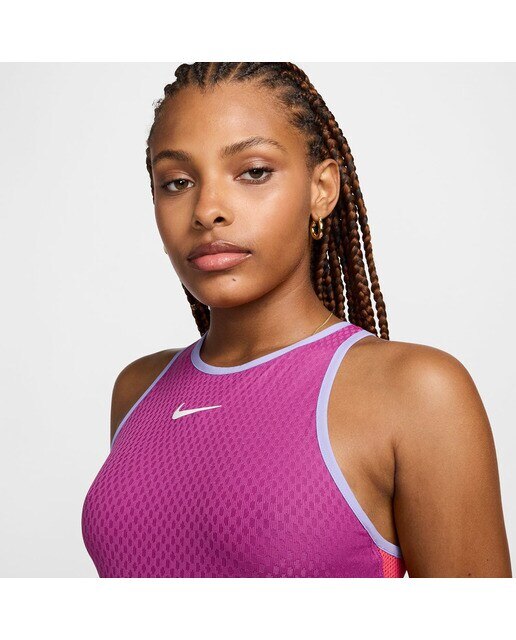 Vestido de Mulher NikeCourt Slam Fúcsia-3