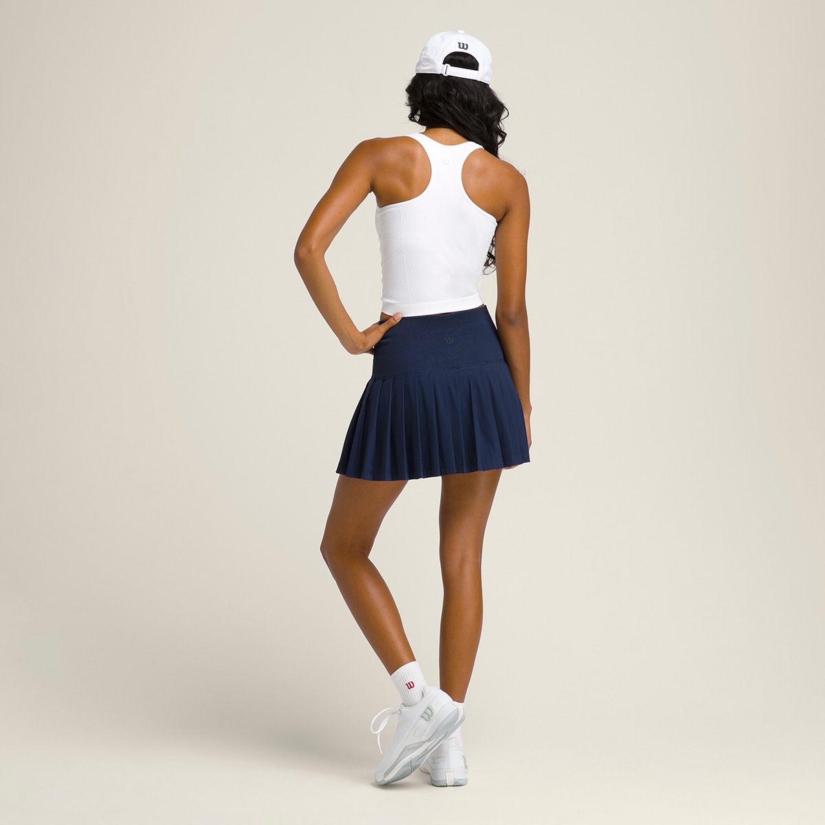 Saia de Mulher Midtown Azul-escuro-5