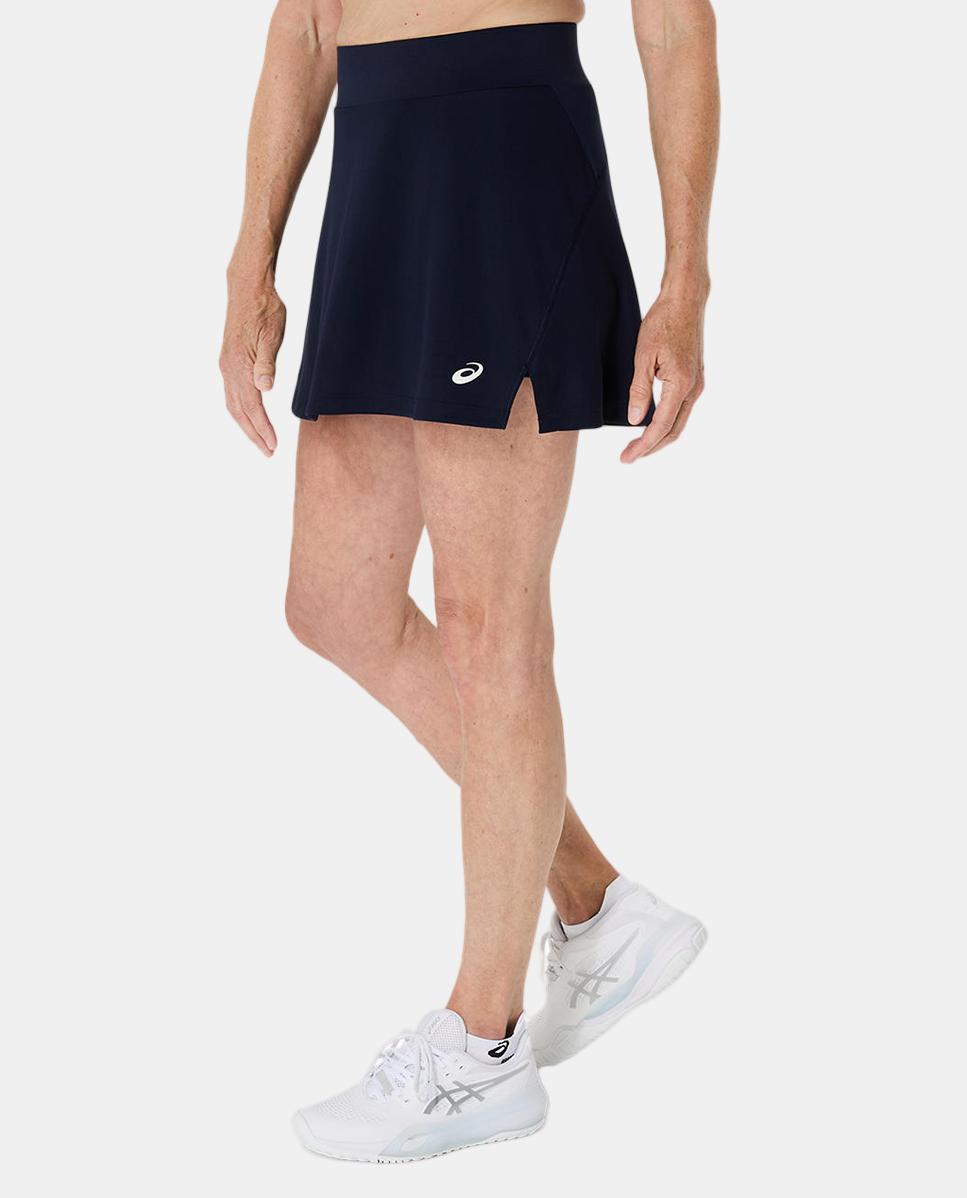 Saia de Mulher Court Skirt Azul-marinho-4
