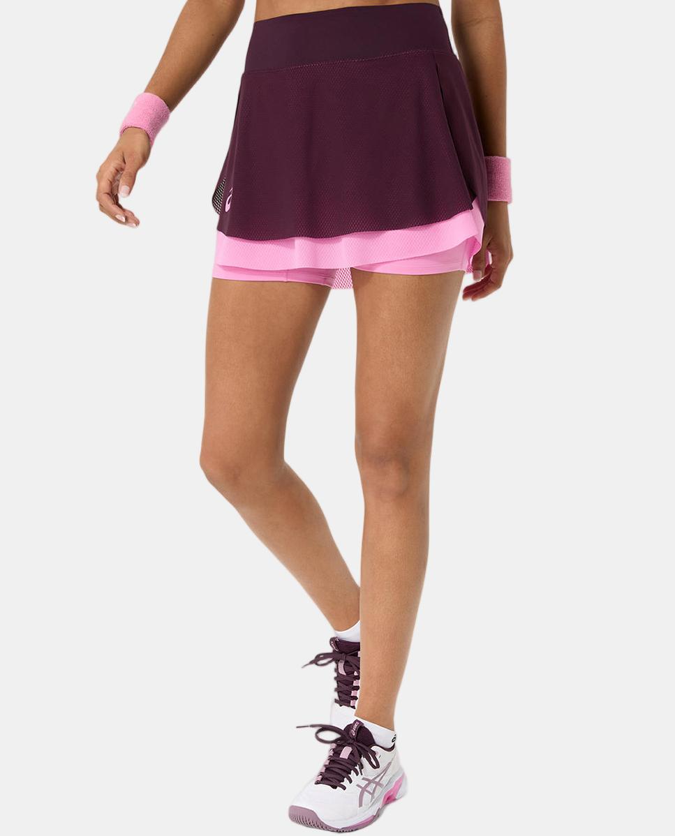 Saia de Mulher Match Mesh Skirt Beringela-4