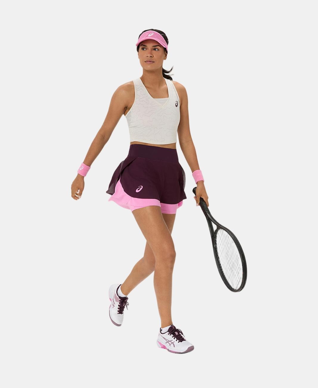 Saia de Mulher Match Mesh Skirt Beringela-8