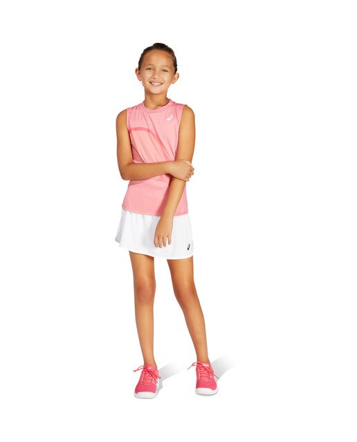 Saia de Menina Tennis Branco-5