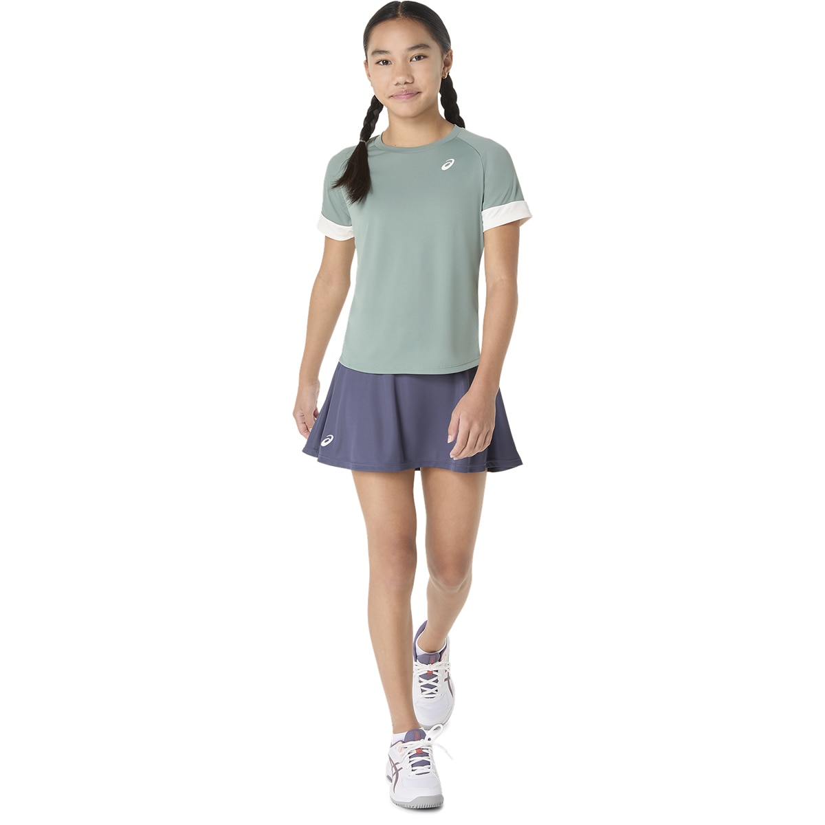 Calções de Ténis de Criança Girls Tennis Skort Lilás-6
