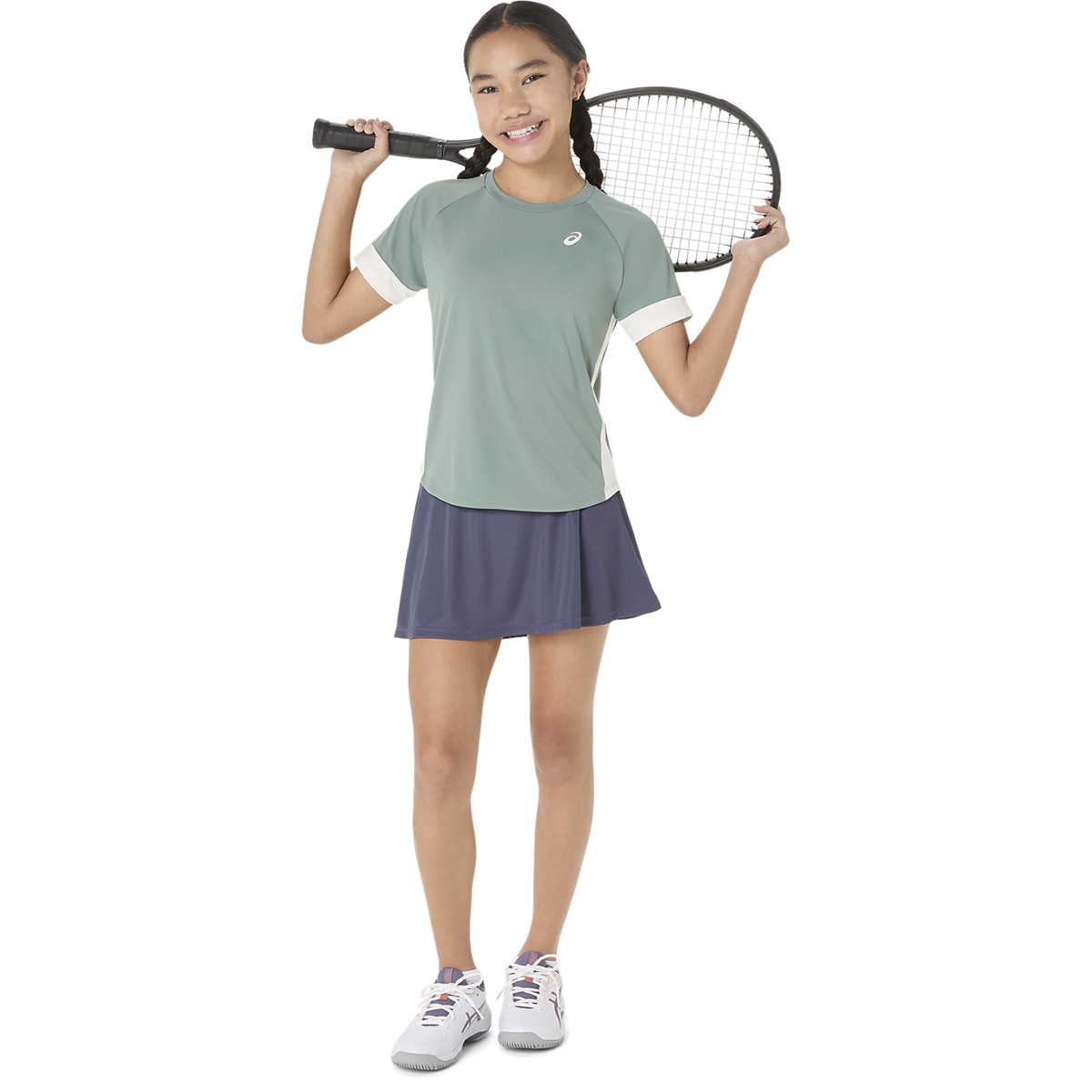 Calções de Ténis de Criança Girls Tennis Skort Lilás-7