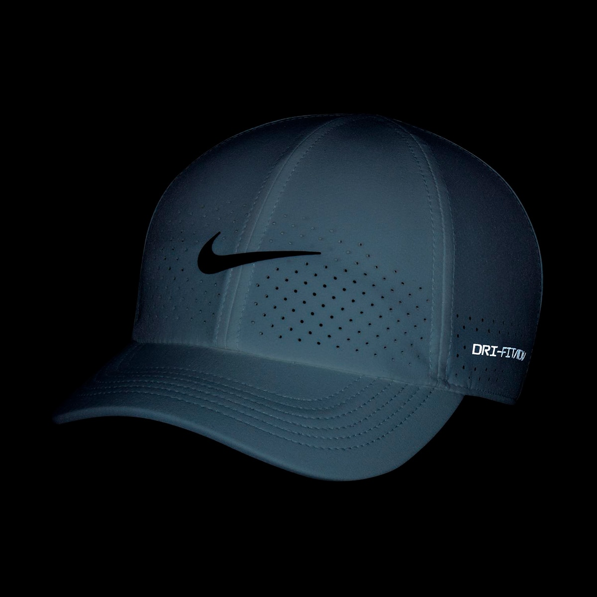 Boné Dri-Fit ADV Club Branco / Preto-3