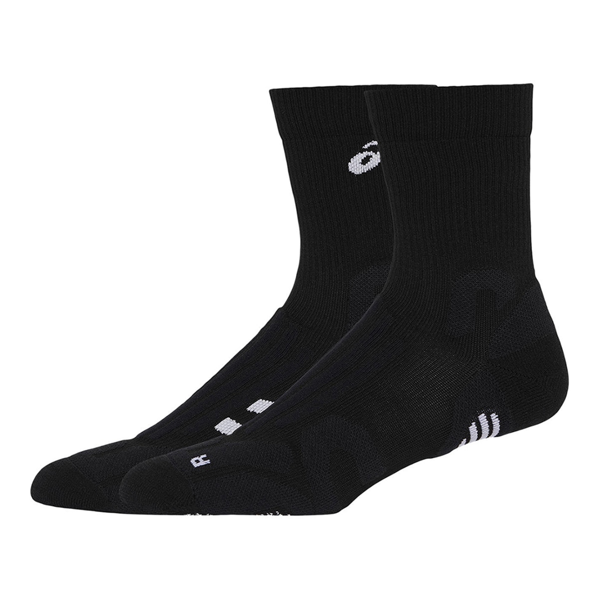 Meias de Ténis Unissexo Court+ Tennis Crew Sock Preto-2
