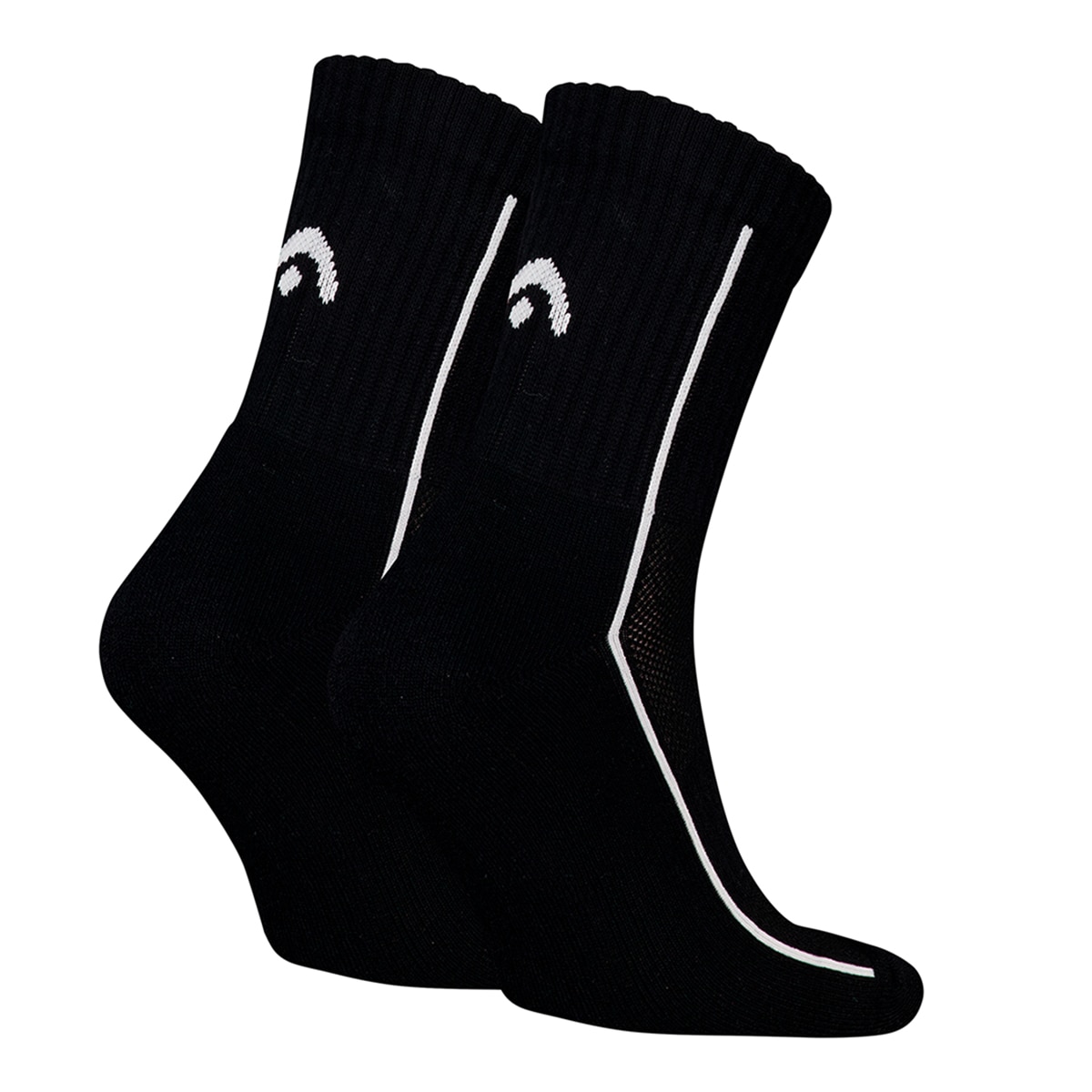 Calcetines 2P Performance Head - Negro / Blanco Negro / Blanco-2